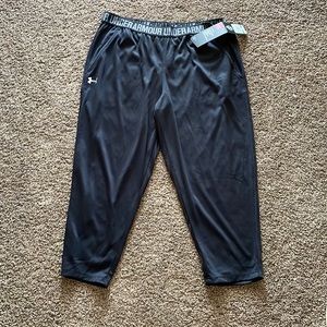 Greatest Under Armour heat gear joggers.  Brand new, size L.  Black